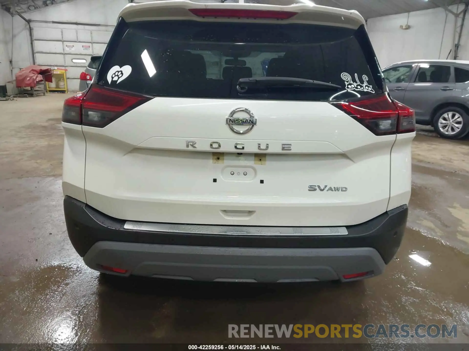 16 fotografías del automóvil dañado JN8AT3BB3MW210000 NISSAN ROGUE 2021