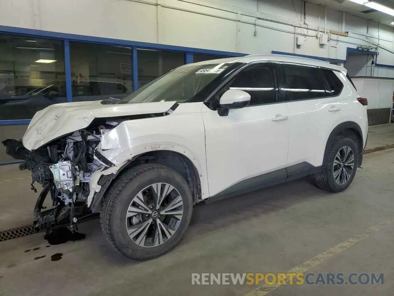1 fotografías del automóvil dañado JN8AT3BB3MW234135 NISSAN ROGUE 2021