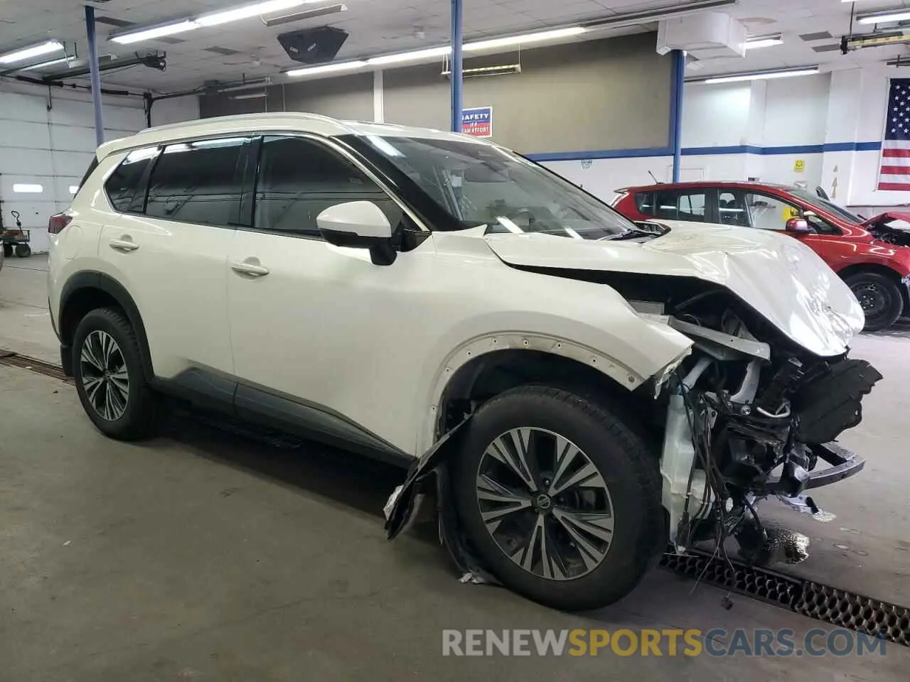 4 fotografías del automóvil dañado JN8AT3BB3MW234135 NISSAN ROGUE 2021