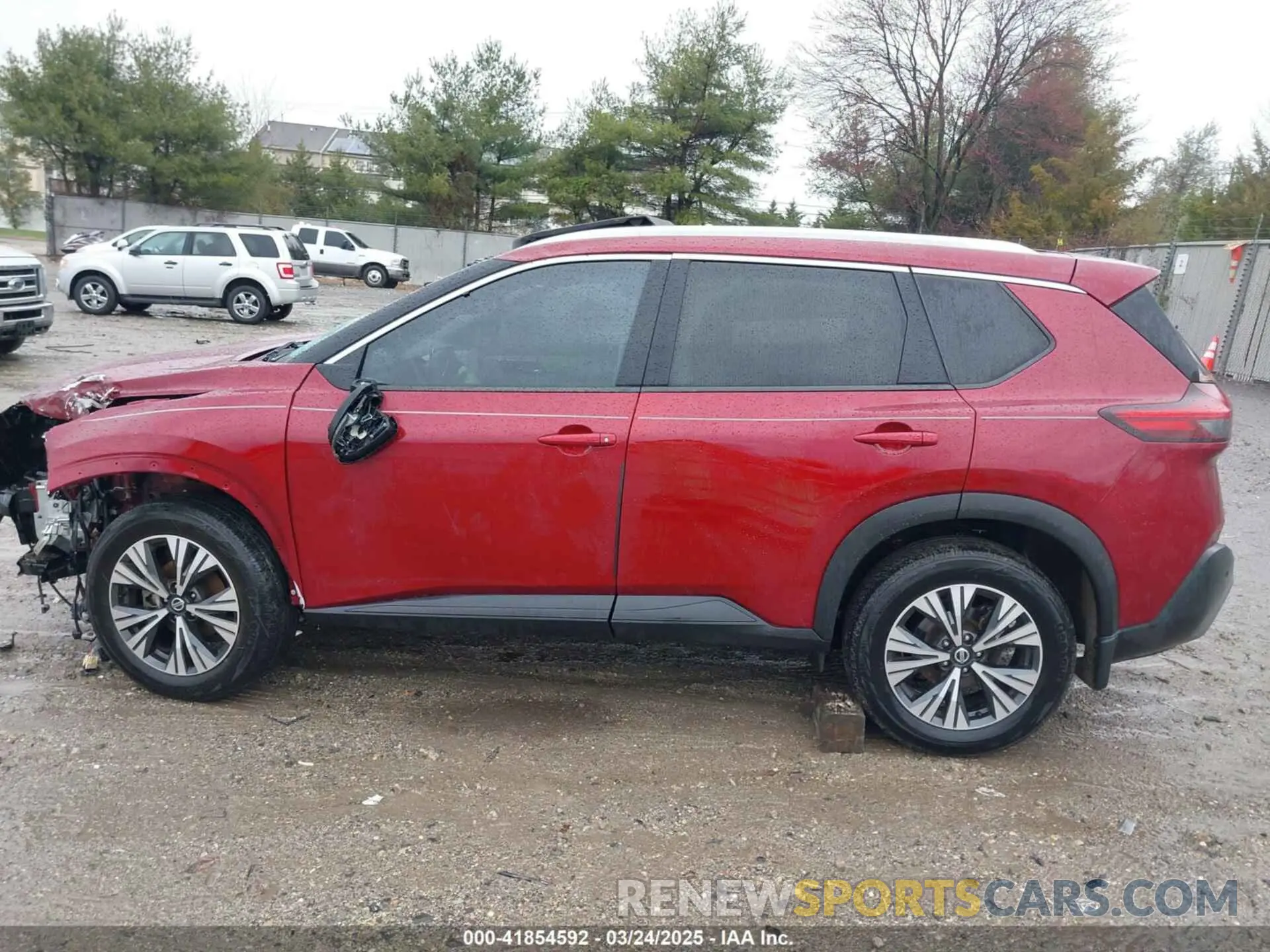 13 fotografías del automóvil dañado JN8AT3BB3MW234524 NISSAN ROGUE 2021