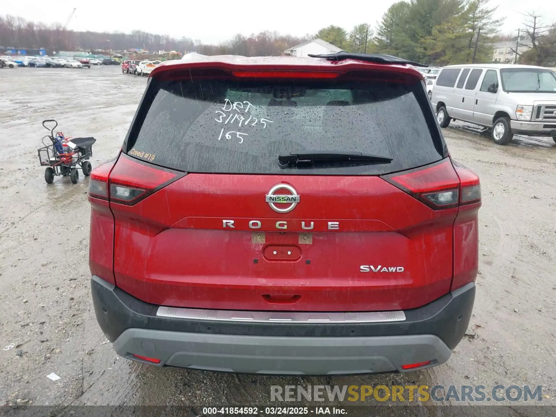 15 fotografías del automóvil dañado JN8AT3BB3MW234524 NISSAN ROGUE 2021