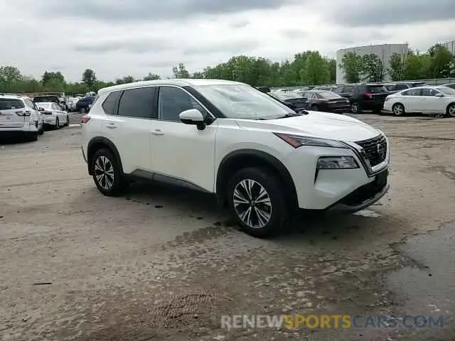 15 fotografías del automóvil dañado JN8AT3BB4MW221345 NISSAN ROGUE 2021