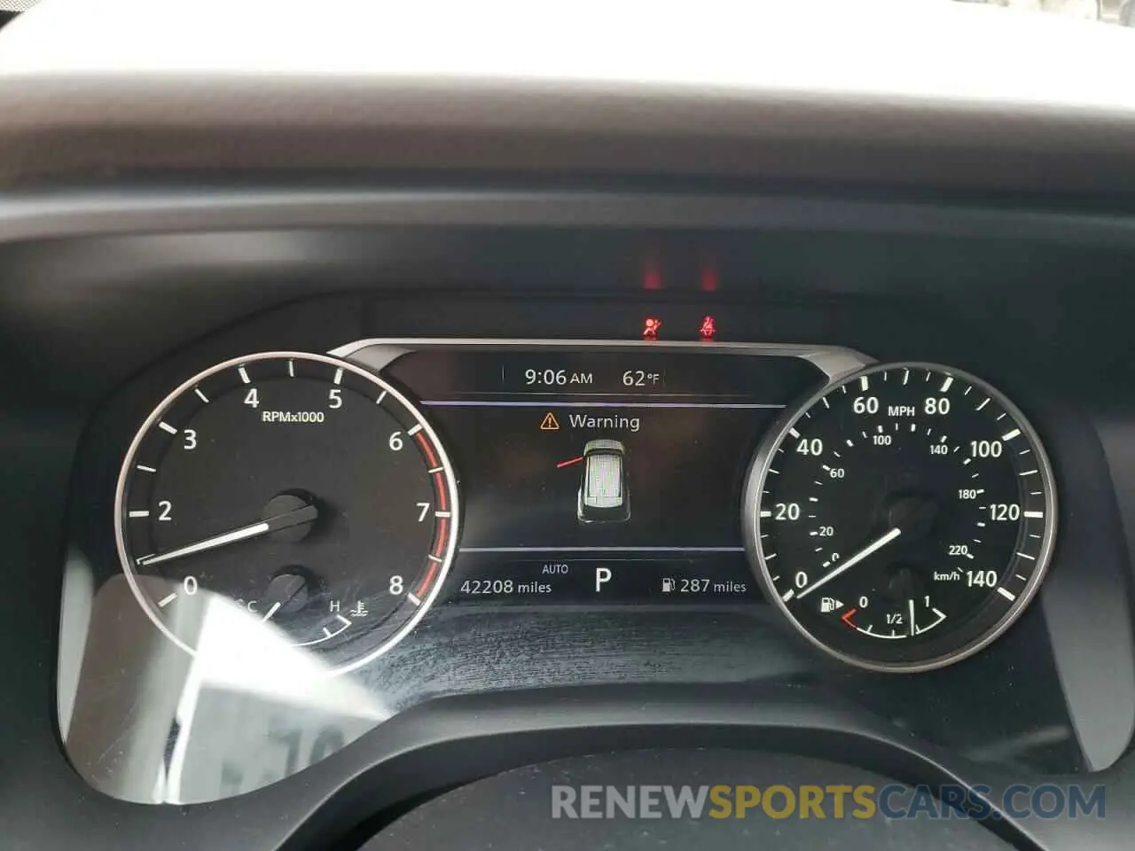 9 fotografías del automóvil dañado JN8AT3BB4MW221345 NISSAN ROGUE 2021