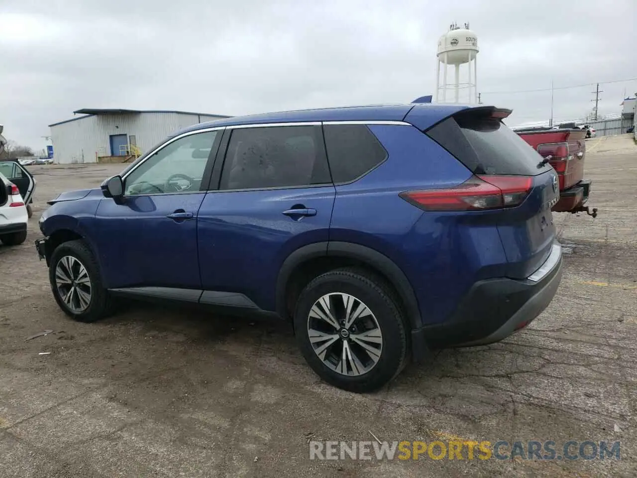 2 fotografías del automóvil dañado JN8AT3BB5MW224111 NISSAN ROGUE 2021