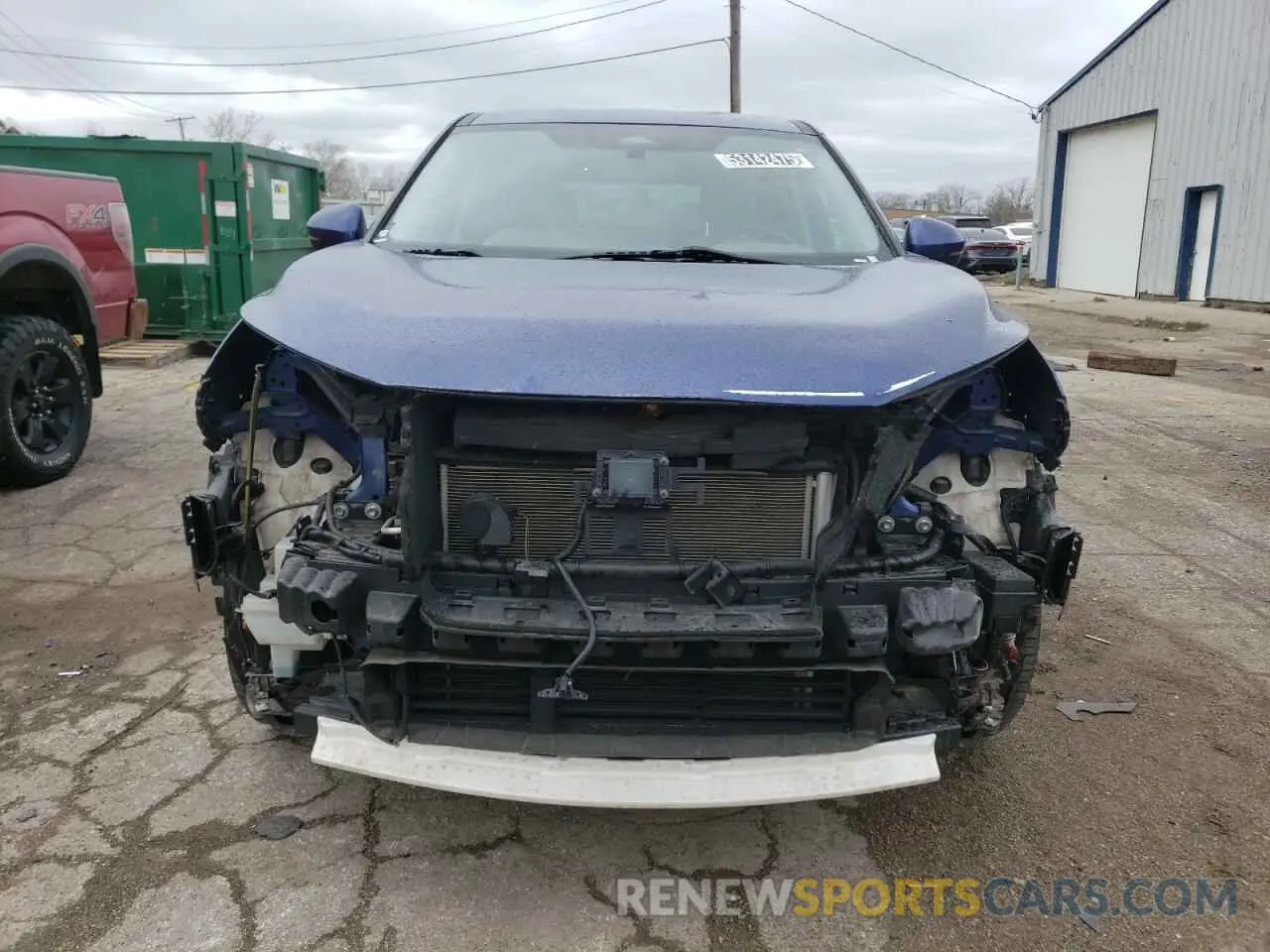 5 fotografías del automóvil dañado JN8AT3BB5MW224111 NISSAN ROGUE 2021