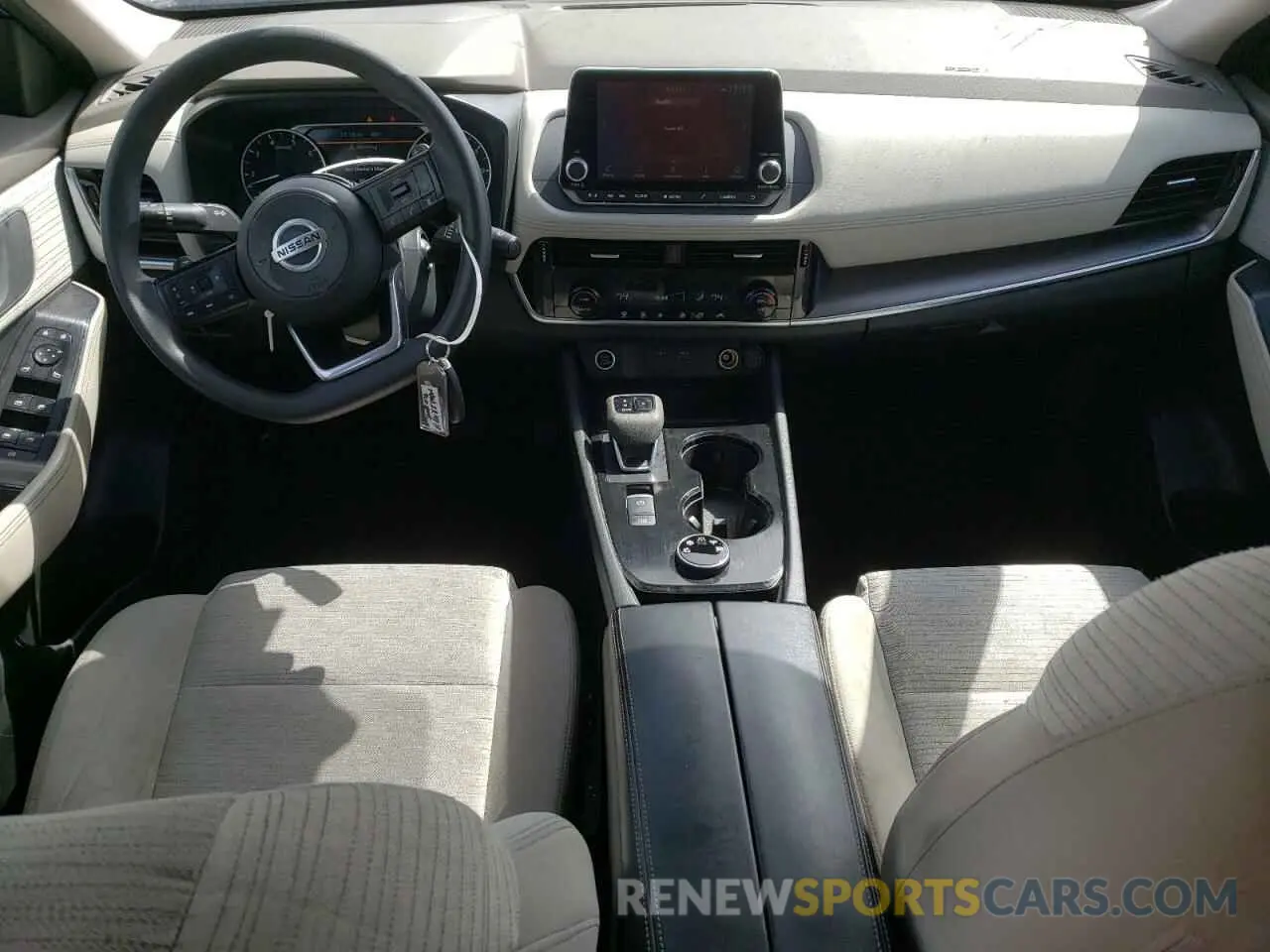 8 fotografías del automóvil dañado JN8AT3BB5MW224111 NISSAN ROGUE 2021