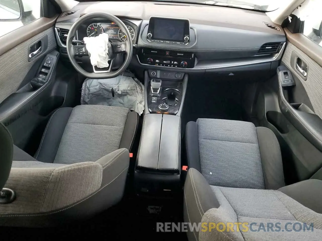 8 fotografías del automóvil dañado JN8AT3BB5MW230751 NISSAN ROGUE 2021