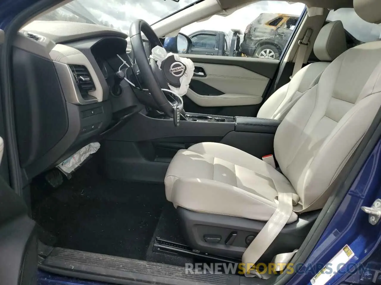 7 fotografías del automóvil dañado JN8AT3BB6MW214963 NISSAN ROGUE 2021