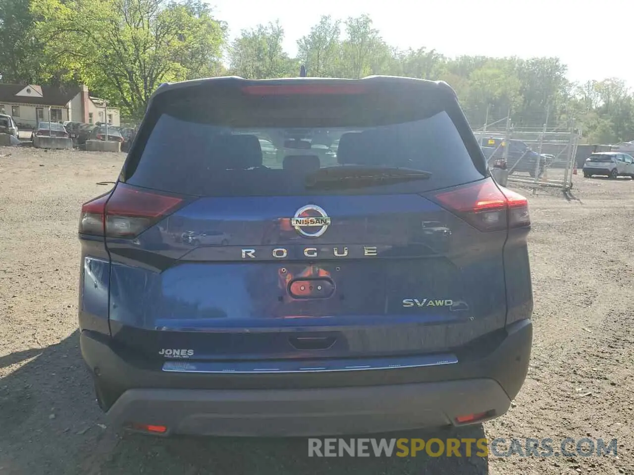 6 fotografías del automóvil dañado JN8AT3BB7MW209397 NISSAN ROGUE 2021