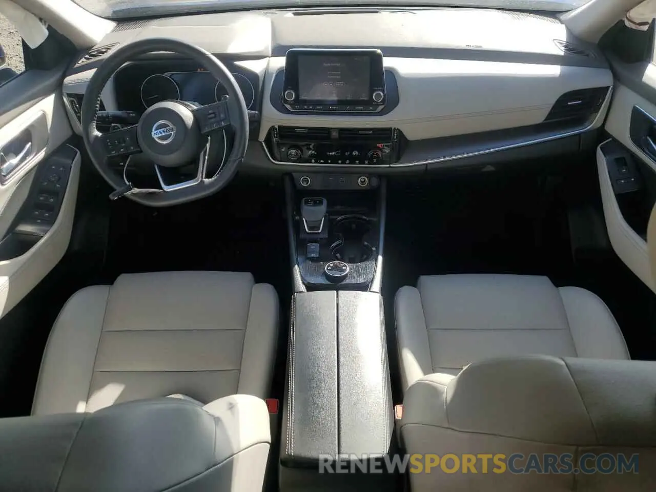 8 fotografías del automóvil dañado JN8AT3BB7MW209397 NISSAN ROGUE 2021