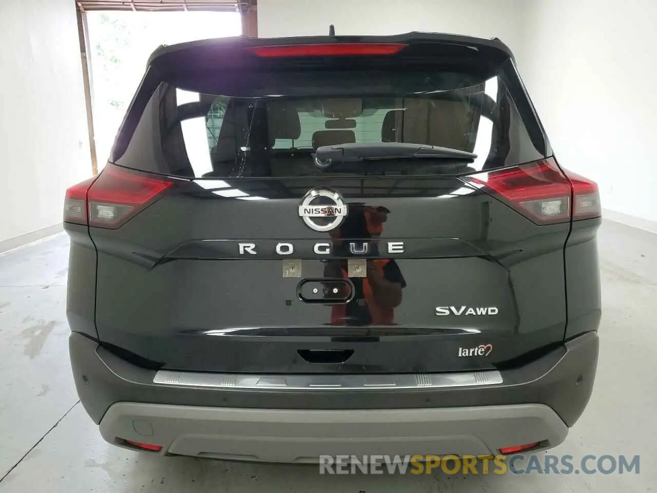 6 fotografías del automóvil dañado JN8AT3BB7MW215104 NISSAN ROGUE 2021