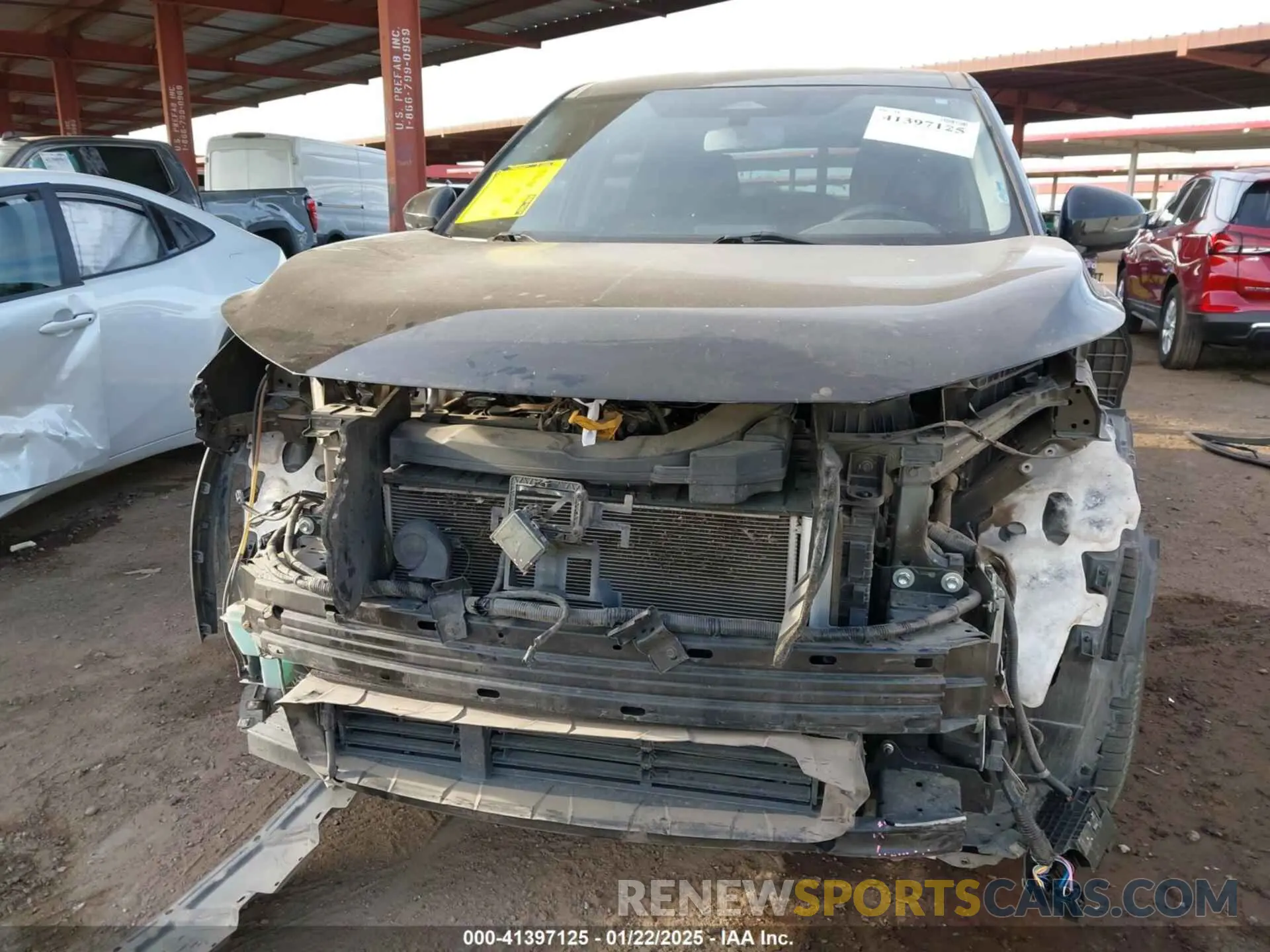 6 fotografías del automóvil dañado JN8AT3BB7MW227687 NISSAN ROGUE 2021