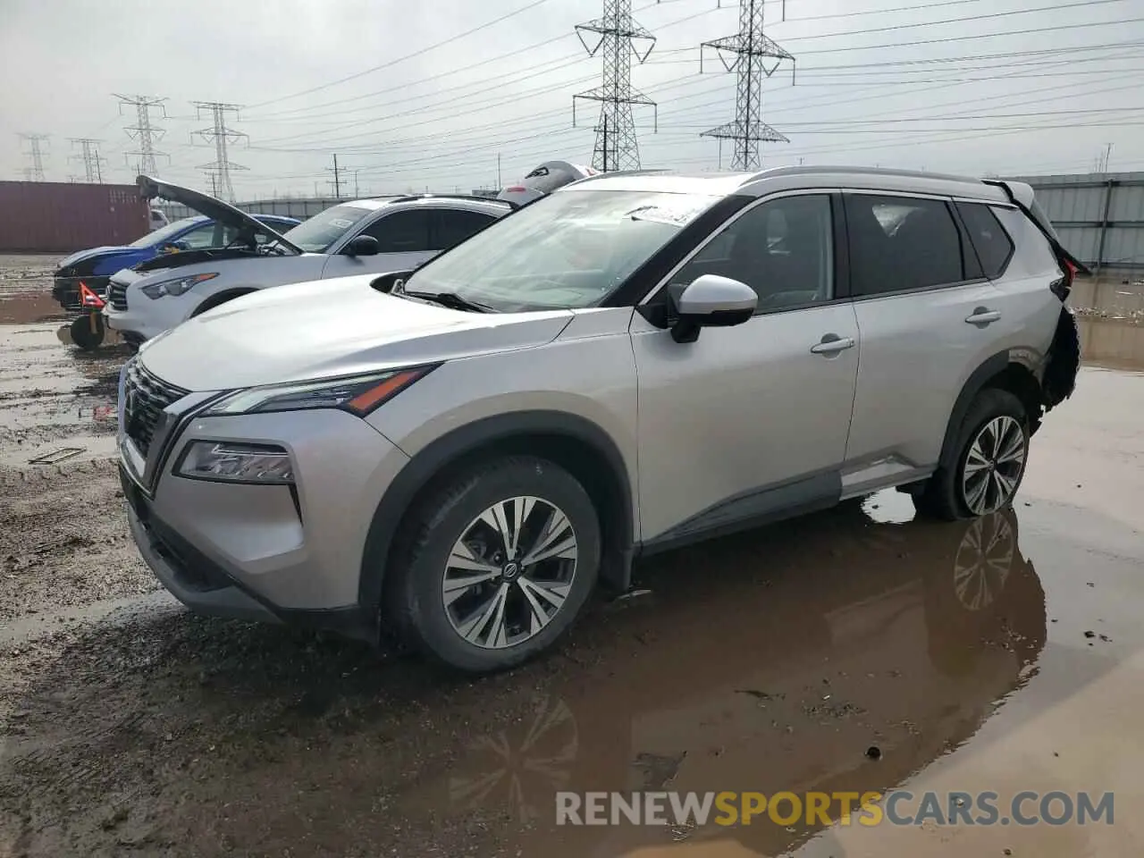 1 fotografías del automóvil dañado JN8AT3BB8MW216116 NISSAN ROGUE 2021