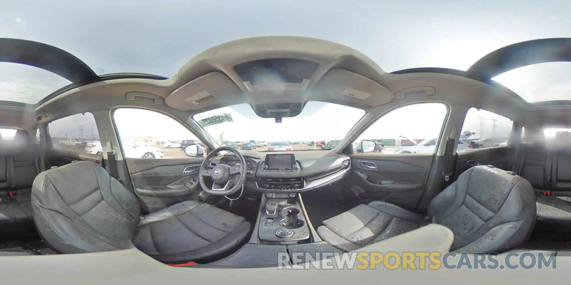 12 fotografías del automóvil dañado JN8AT3BB8MW216116 NISSAN ROGUE 2021