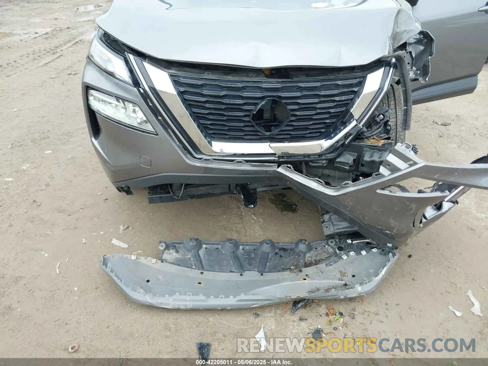 6 fotografías del automóvil dañado JN8AT3BBXMW205344 NISSAN ROGUE 2021