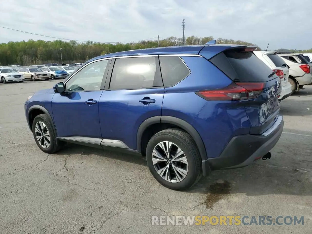 2 fotografías del automóvil dañado JN8AT3BBXMW215128 NISSAN ROGUE 2021