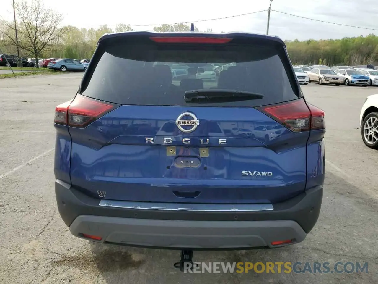 6 fotografías del automóvil dañado JN8AT3BBXMW215128 NISSAN ROGUE 2021