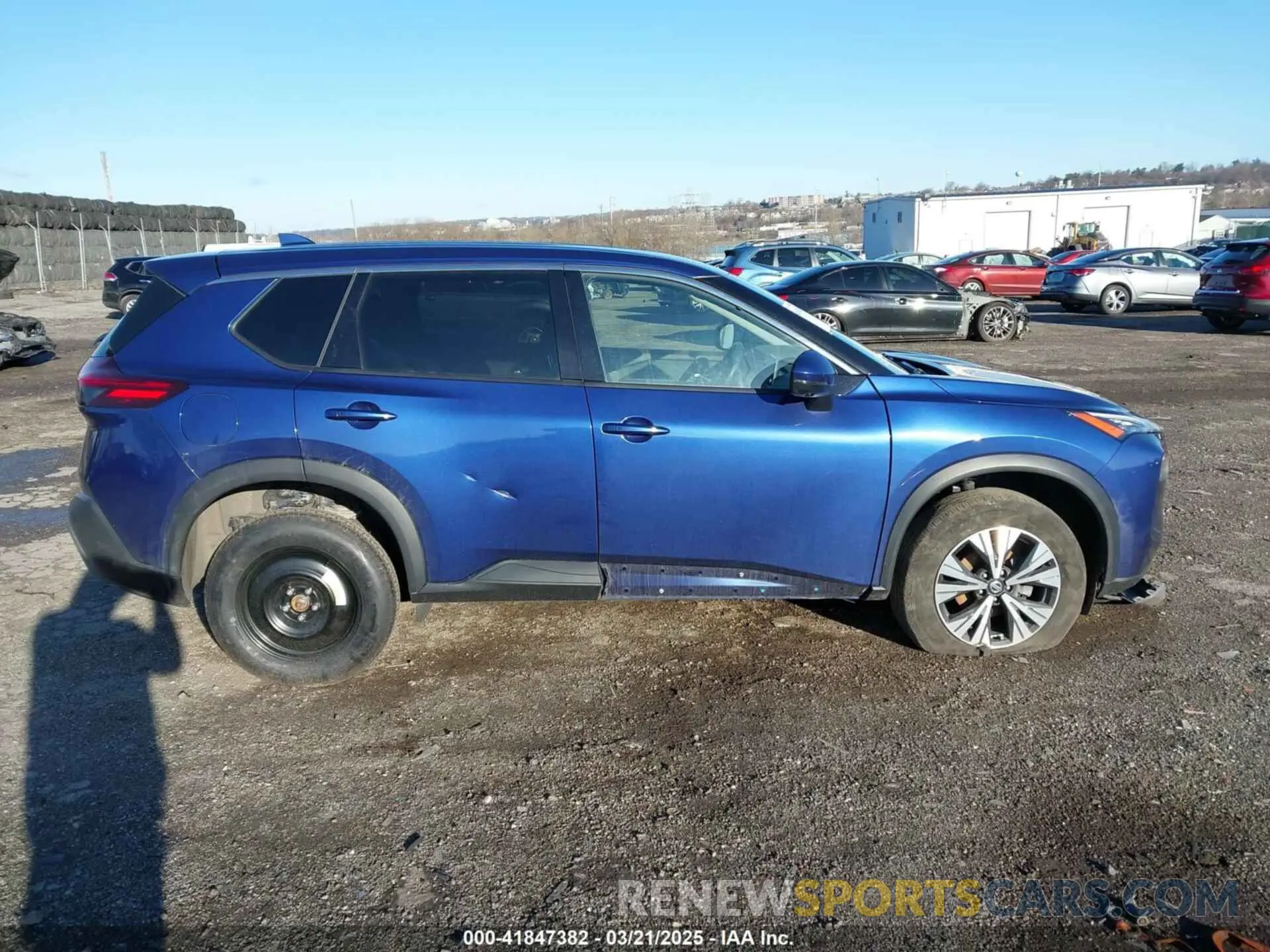 14 fotografías del automóvil dañado JN8AT3BBXMW225142 NISSAN ROGUE 2021