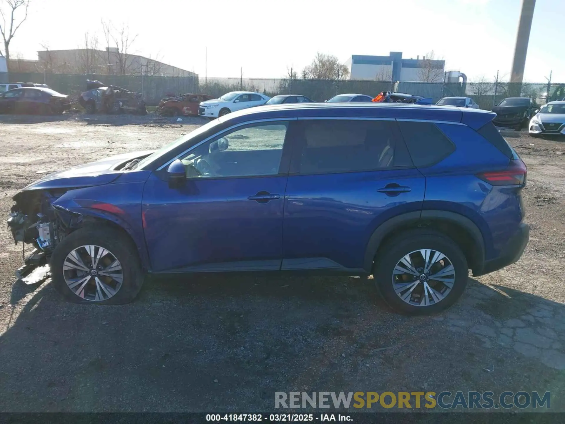 15 fotografías del automóvil dañado JN8AT3BBXMW225142 NISSAN ROGUE 2021