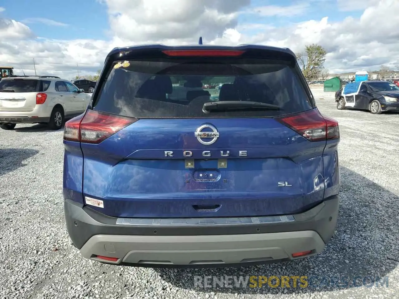 6 fotografías del automóvil dañado JN8AT3CA0MW013033 NISSAN ROGUE 2021