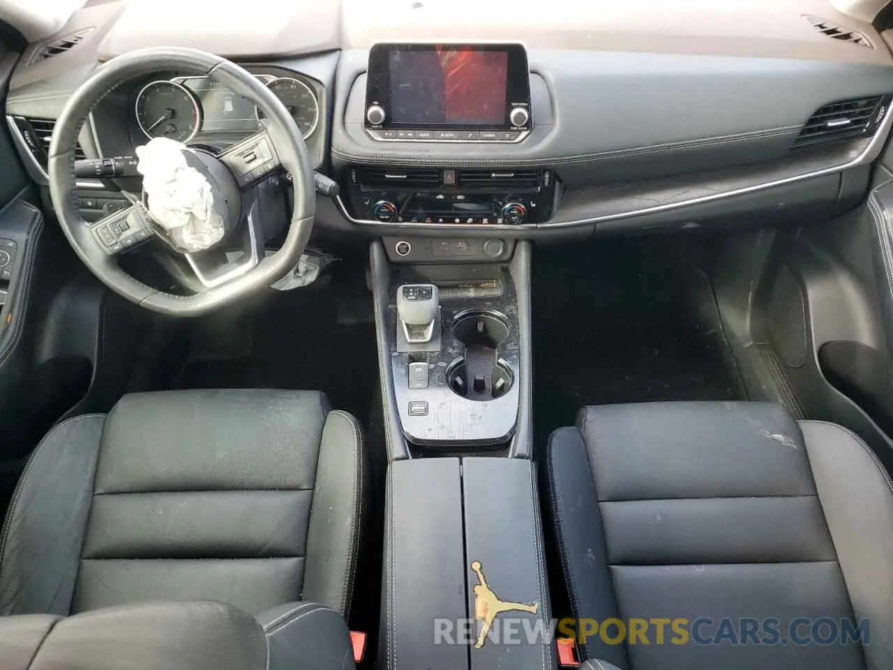 8 fotografías del automóvil dañado JN8AT3CA0MW013033 NISSAN ROGUE 2021