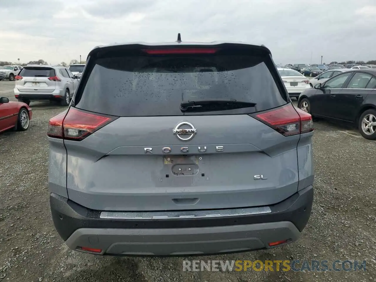 6 fotografías del automóvil dañado JN8AT3CA0MW020175 NISSAN ROGUE 2021