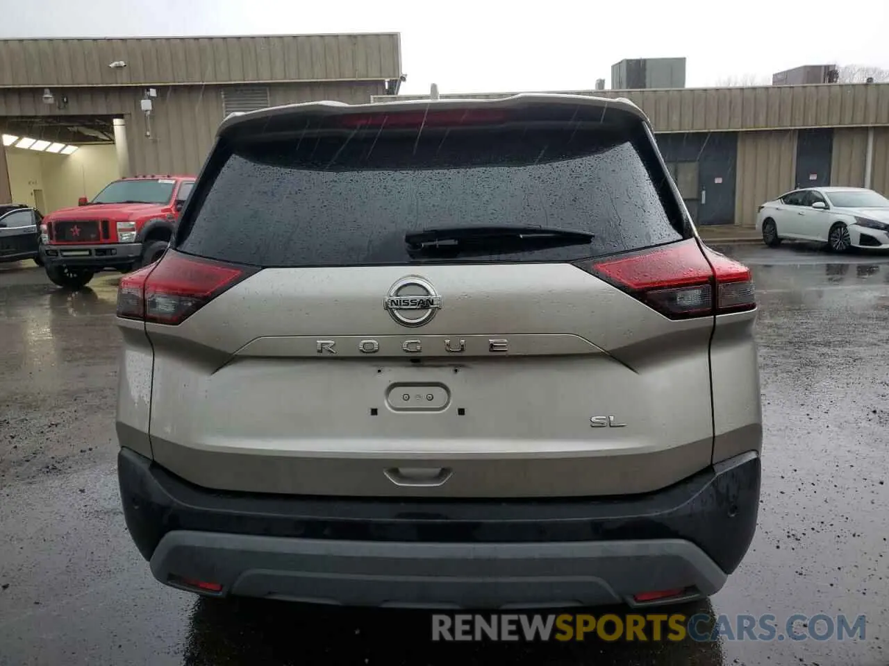 6 fotografías del automóvil dañado JN8AT3CA0MW020838 NISSAN ROGUE 2021