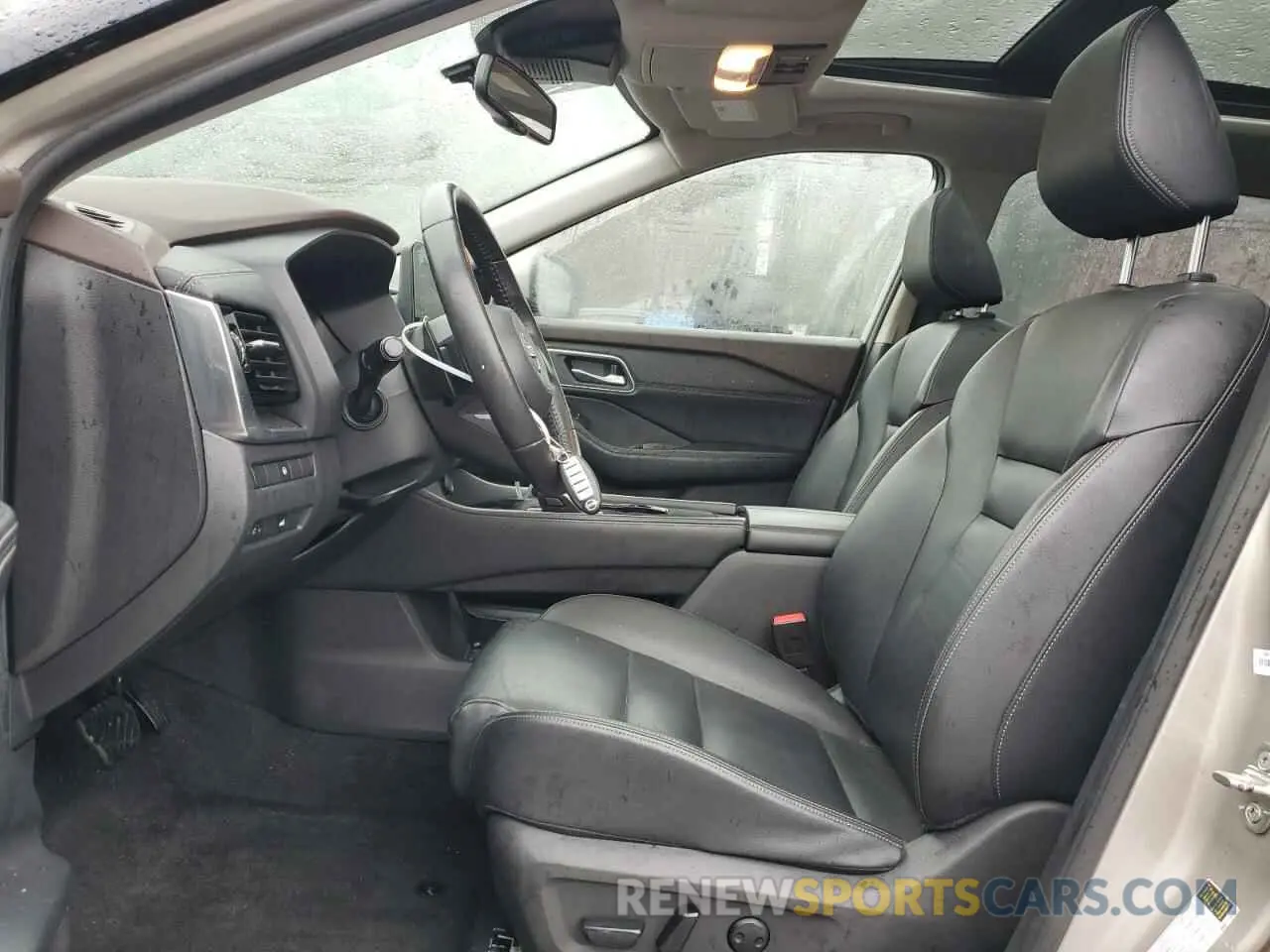 7 fotografías del automóvil dañado JN8AT3CA0MW020838 NISSAN ROGUE 2021