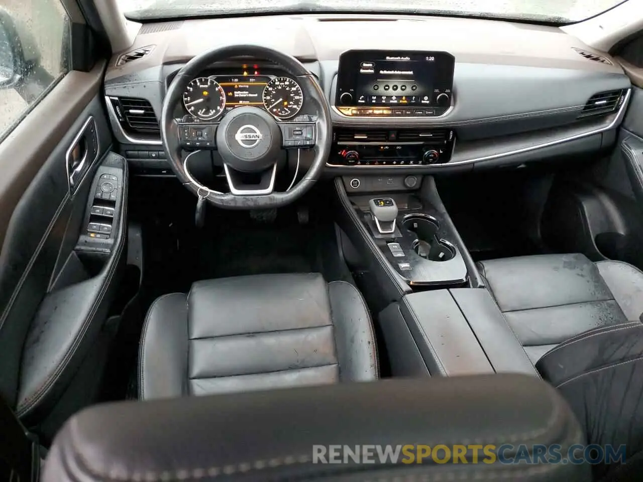 8 fotografías del automóvil dañado JN8AT3CA0MW020838 NISSAN ROGUE 2021