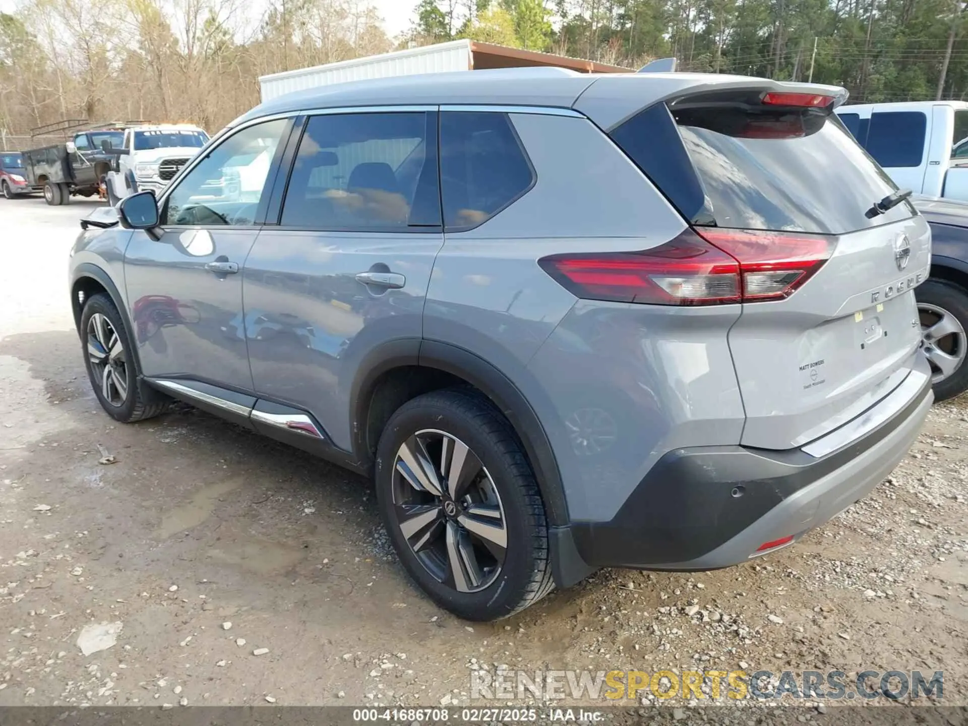 3 fotografías del automóvil dañado JN8AT3CA1MW028852 NISSAN ROGUE 2021
