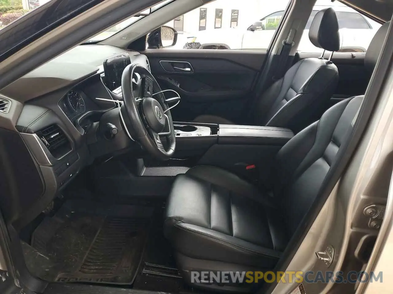 7 fotografías del automóvil dañado JN8AT3CA2MW027502 NISSAN ROGUE 2021