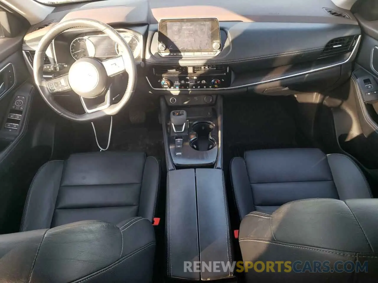 8 fotografías del automóvil dañado JN8AT3CA3MW012829 NISSAN ROGUE 2021