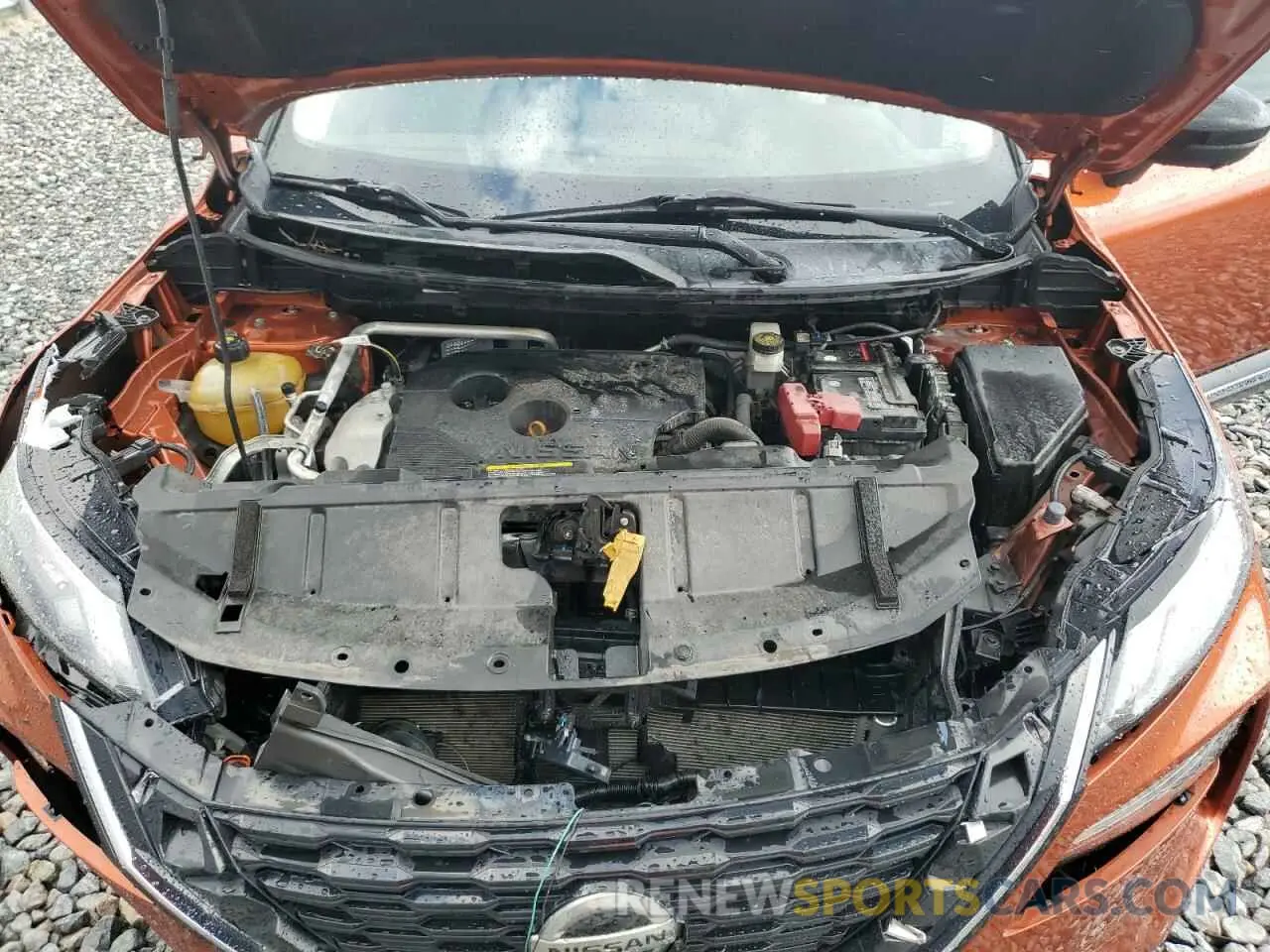 11 fotografías del automóvil dañado JN8AT3CA3MW014600 NISSAN ROGUE 2021