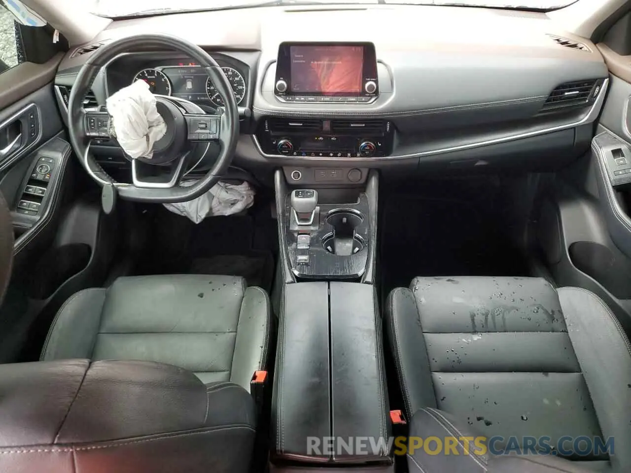 8 fotografías del automóvil dañado JN8AT3CA3MW014600 NISSAN ROGUE 2021