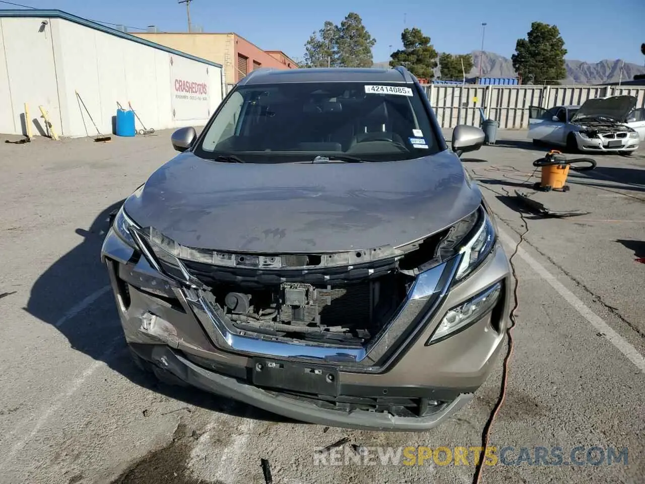 5 fotografías del automóvil dañado JN8AT3CA6MW021038 NISSAN ROGUE 2021