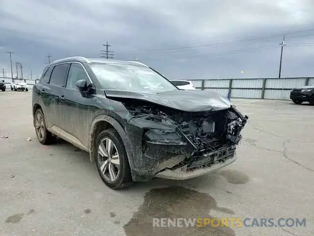 12 fotografías del automóvil dañado JN8AT3CB3MW240550 NISSAN ROGUE 2021