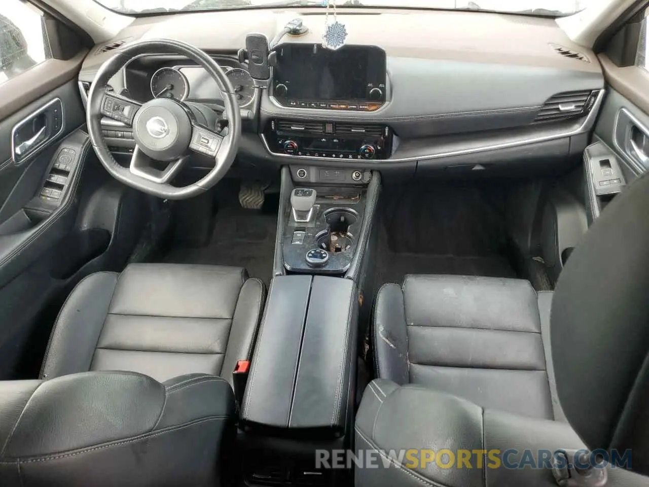 8 fotografías del automóvil dañado JN8AT3CB3MW240550 NISSAN ROGUE 2021