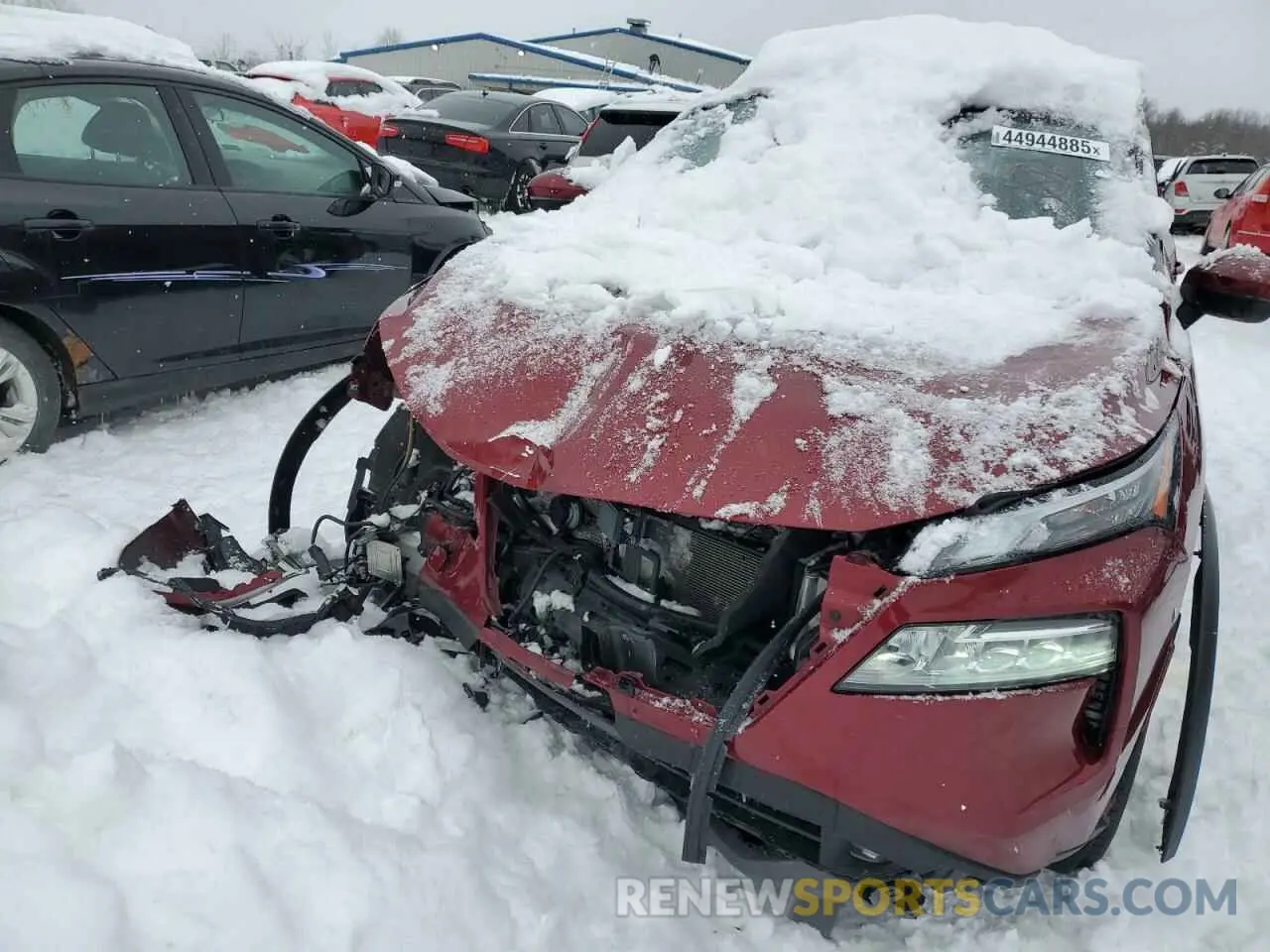 5 fotografías del automóvil dañado JN8AT3CB4MW201868 NISSAN ROGUE 2021