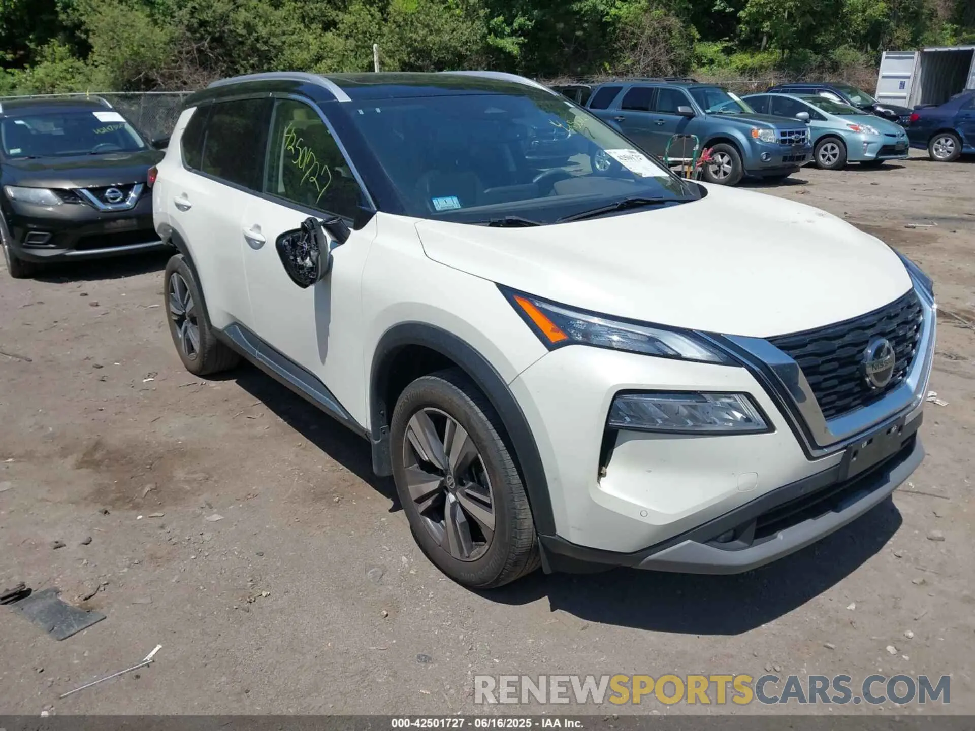 1 fotografías del automóvil dañado JN8AT3CB4MW201885 NISSAN ROGUE 2021