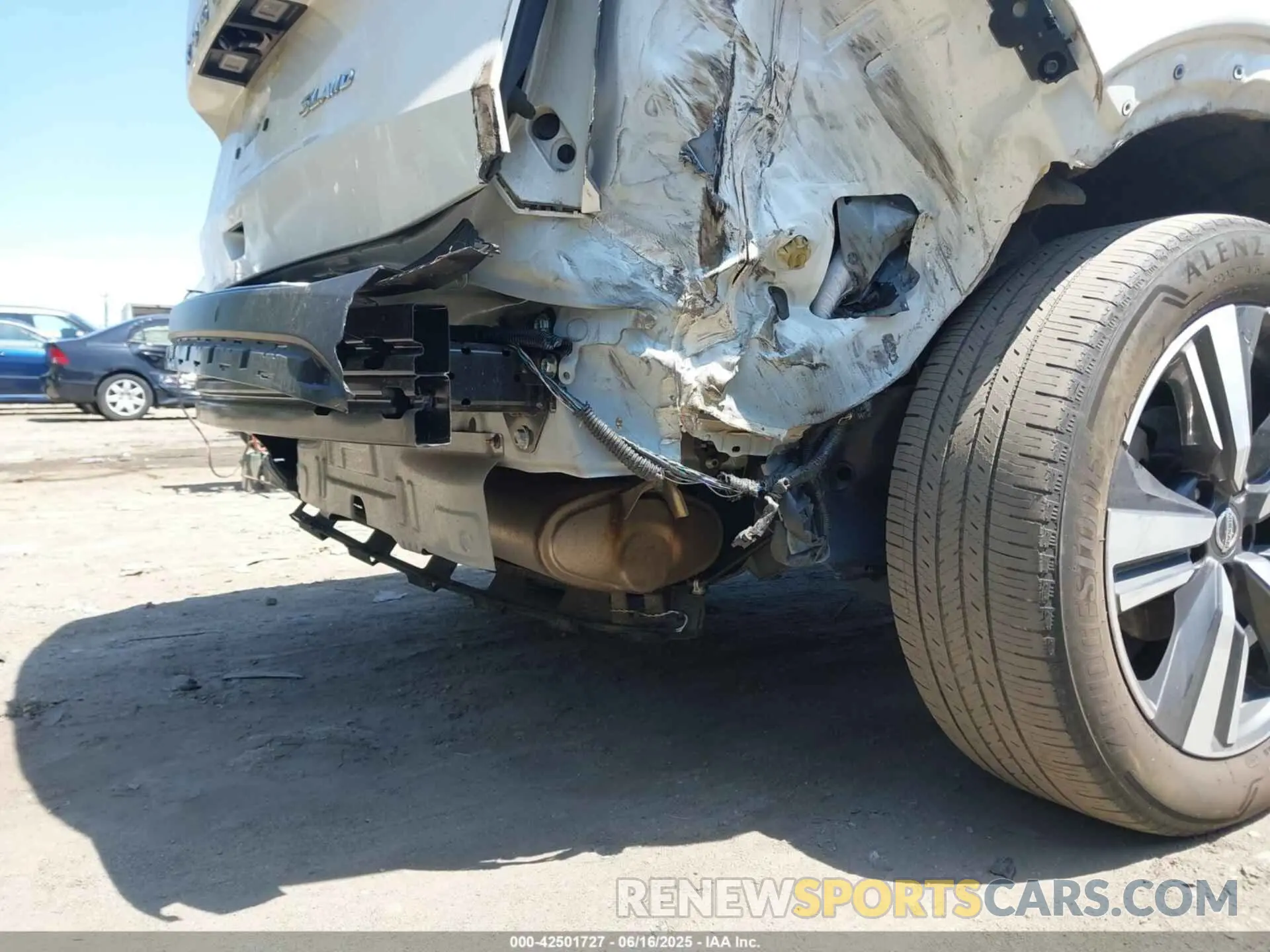 18 fotografías del automóvil dañado JN8AT3CB4MW201885 NISSAN ROGUE 2021