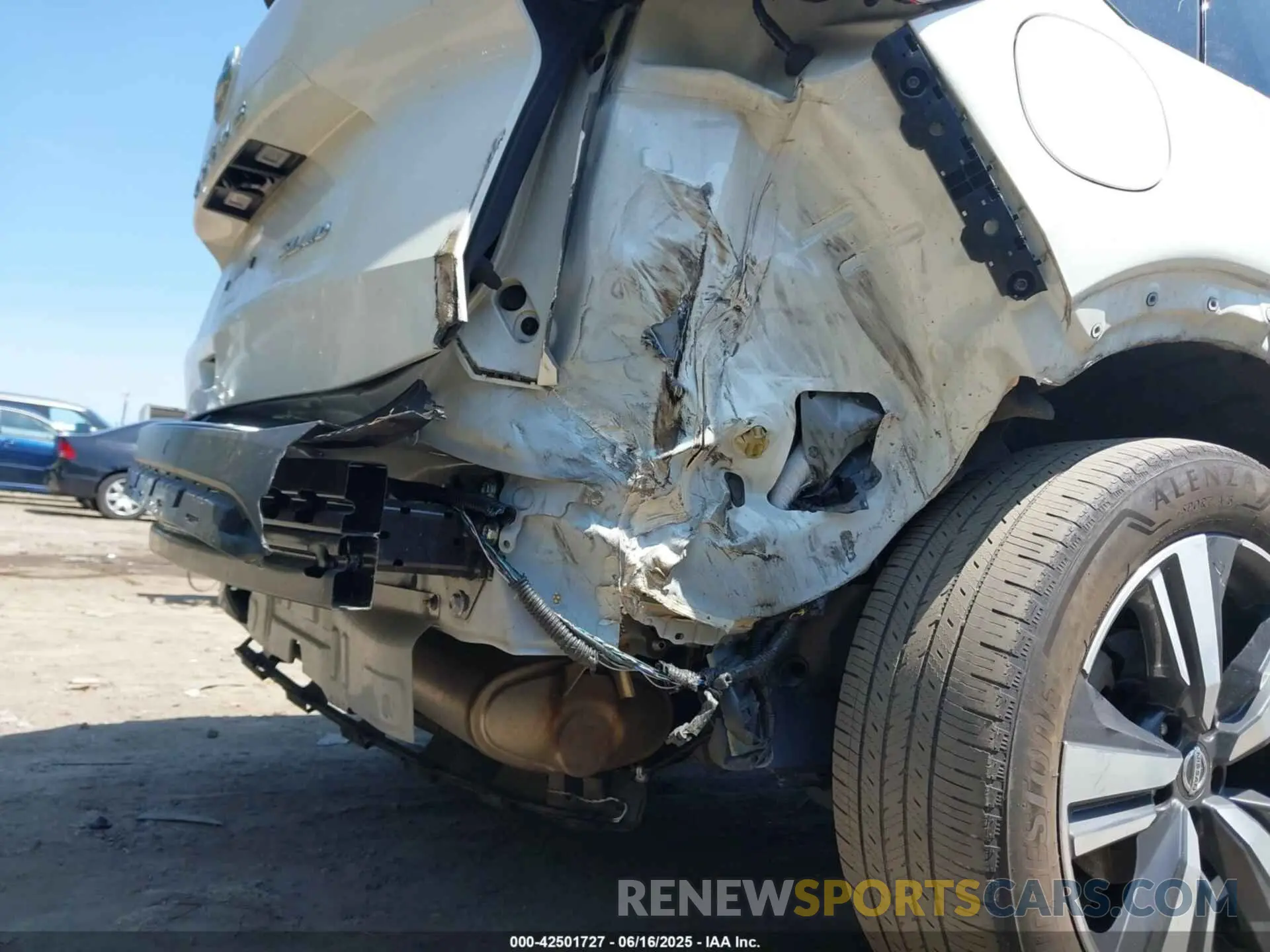 19 fotografías del automóvil dañado JN8AT3CB4MW201885 NISSAN ROGUE 2021