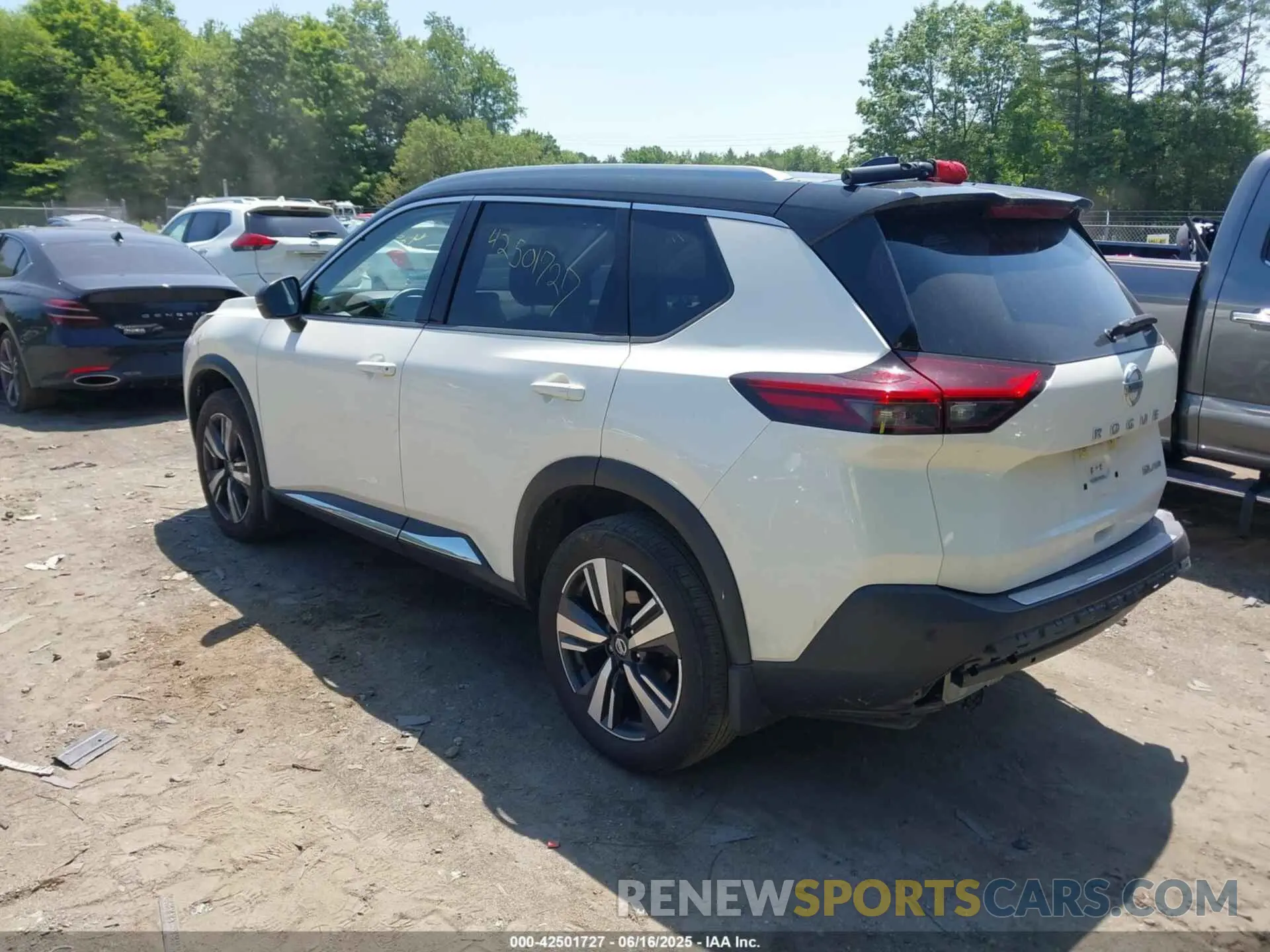 3 fotografías del automóvil dañado JN8AT3CB4MW201885 NISSAN ROGUE 2021