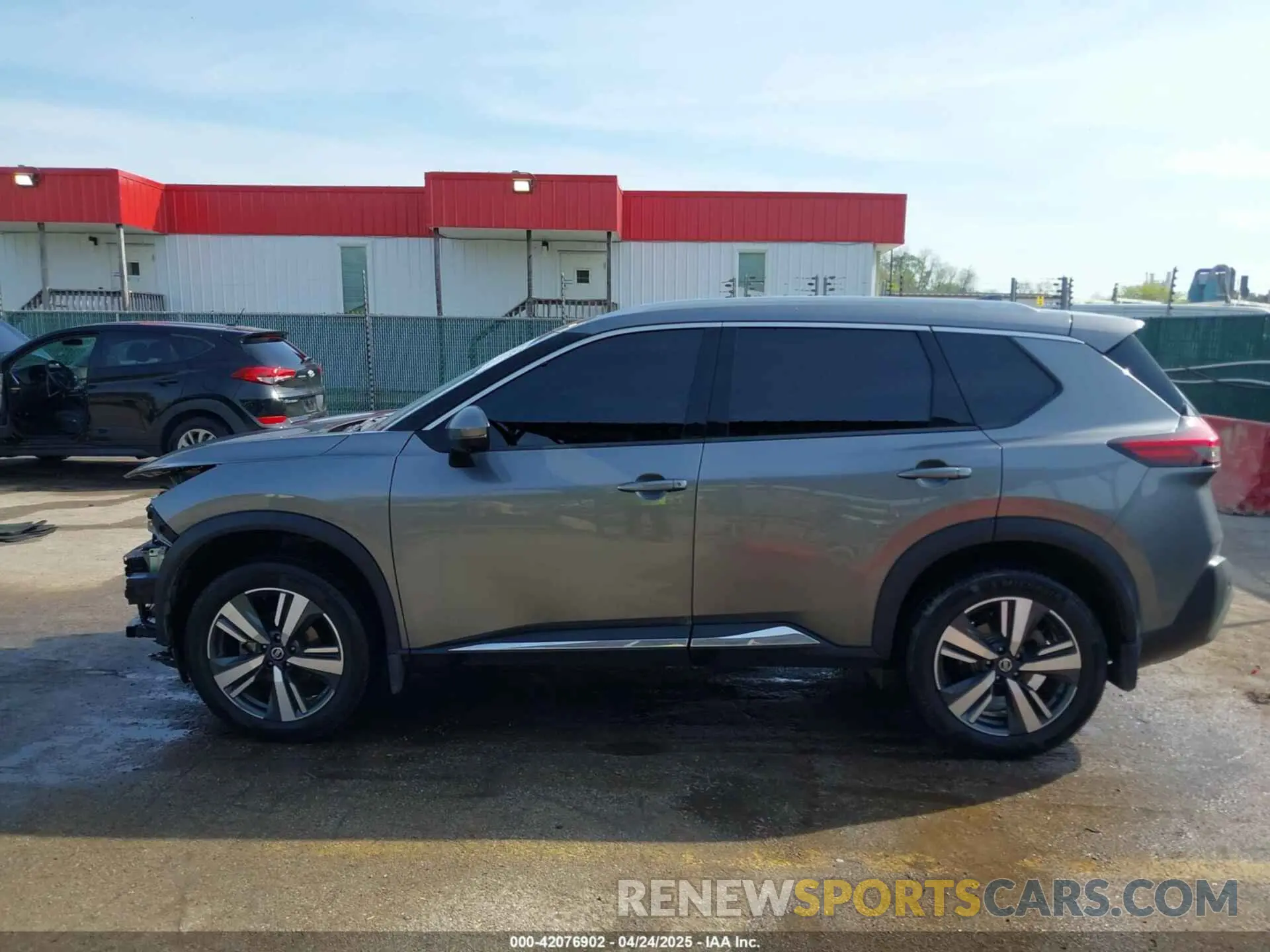 15 fotografías del automóvil dañado JN8AT3CB6MW239652 NISSAN ROGUE 2021
