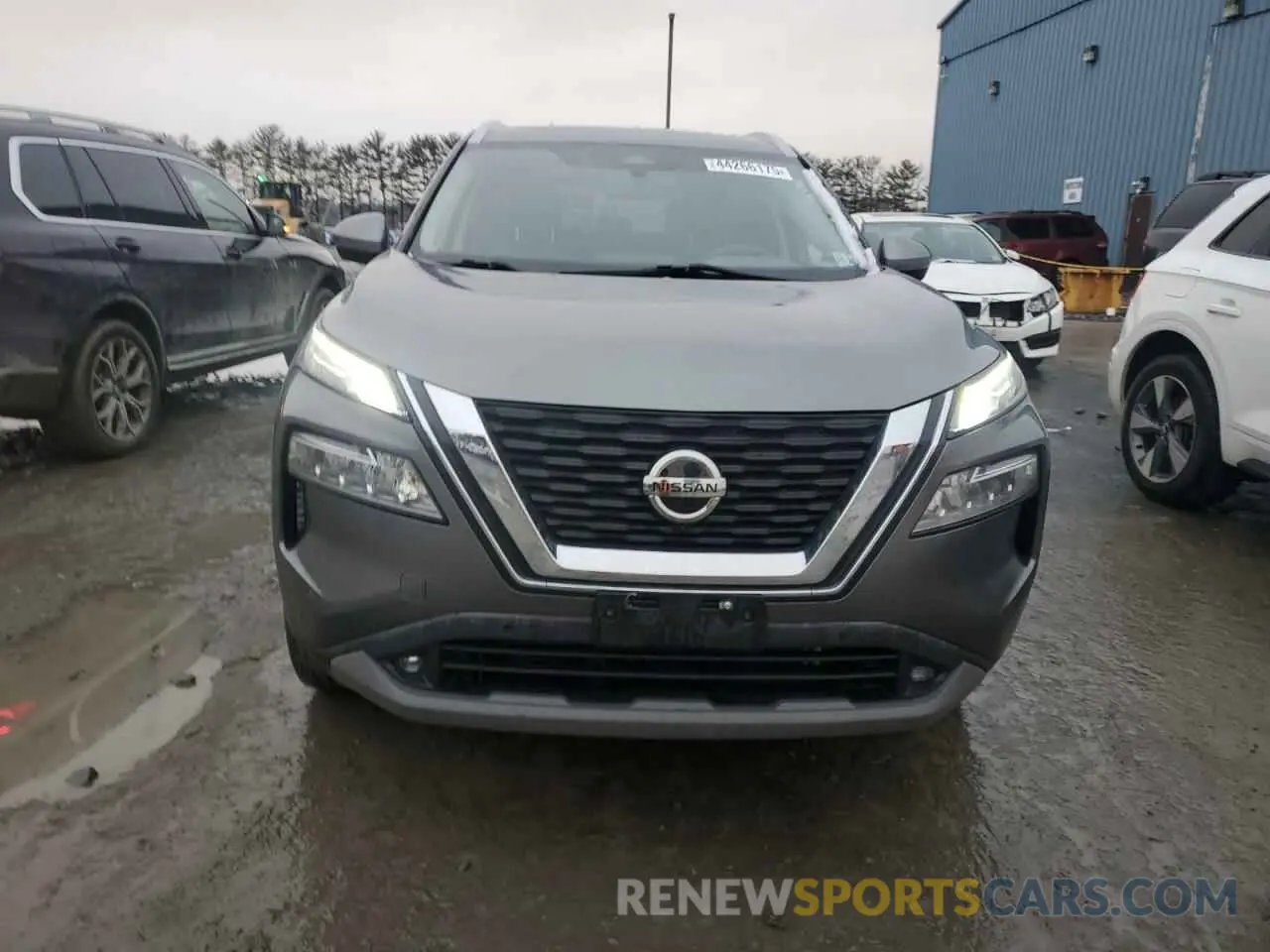 5 fotografías del automóvil dañado JN8AT3CB8MW240138 NISSAN ROGUE 2021