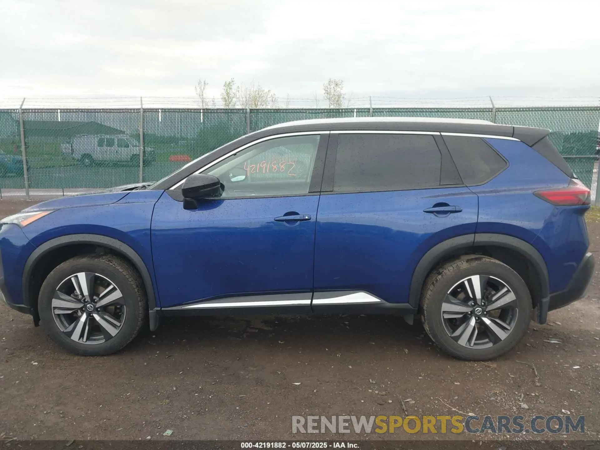 14 fotografías del automóvil dañado JN8AT3CB8MW241712 NISSAN ROGUE 2021
