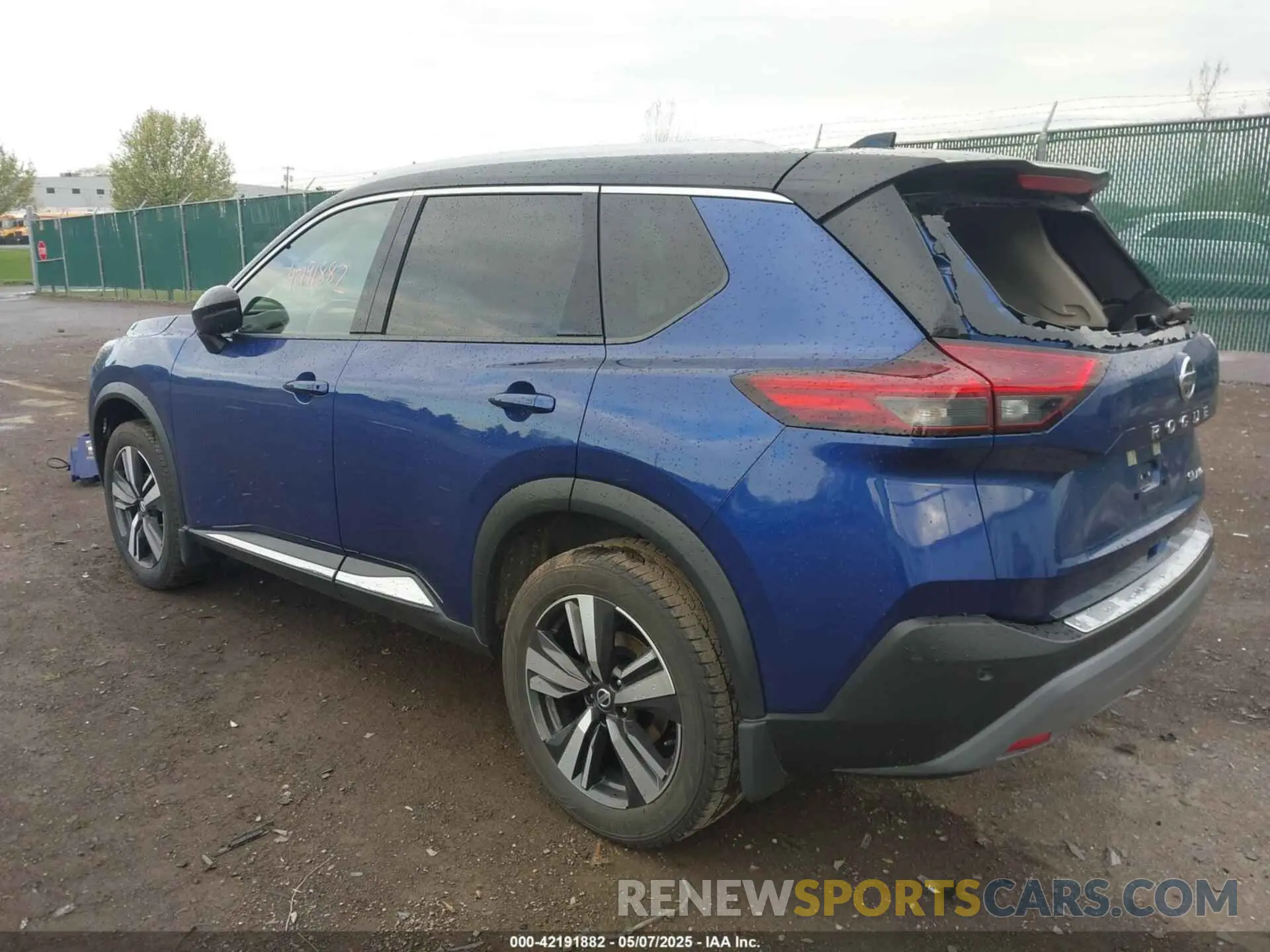 3 fotografías del automóvil dañado JN8AT3CB8MW241712 NISSAN ROGUE 2021