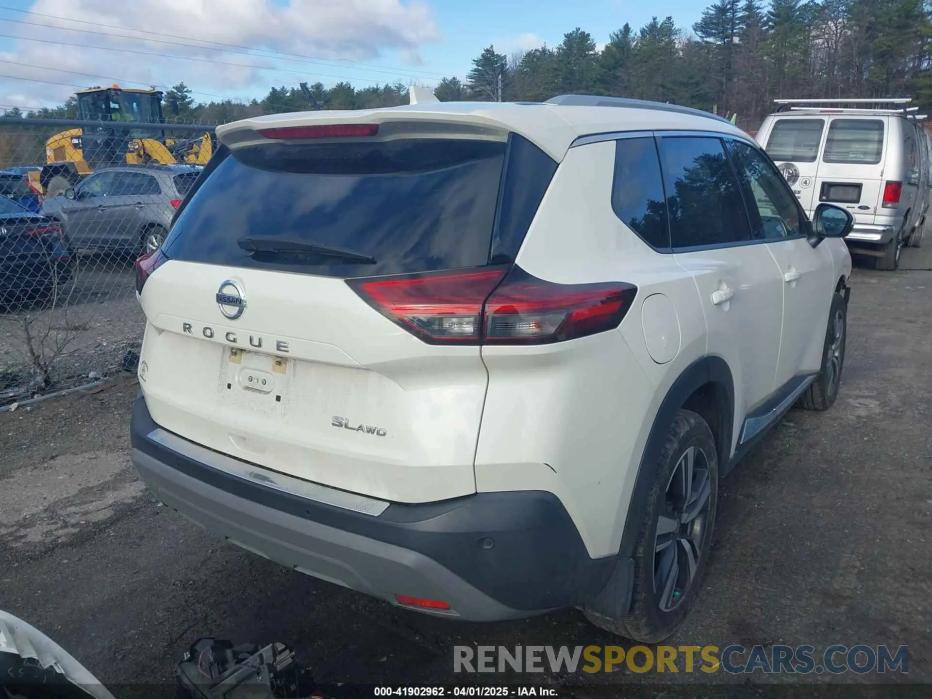 4 fotografías del automóvil dañado JN8AT3CBXMW202264 NISSAN ROGUE 2021