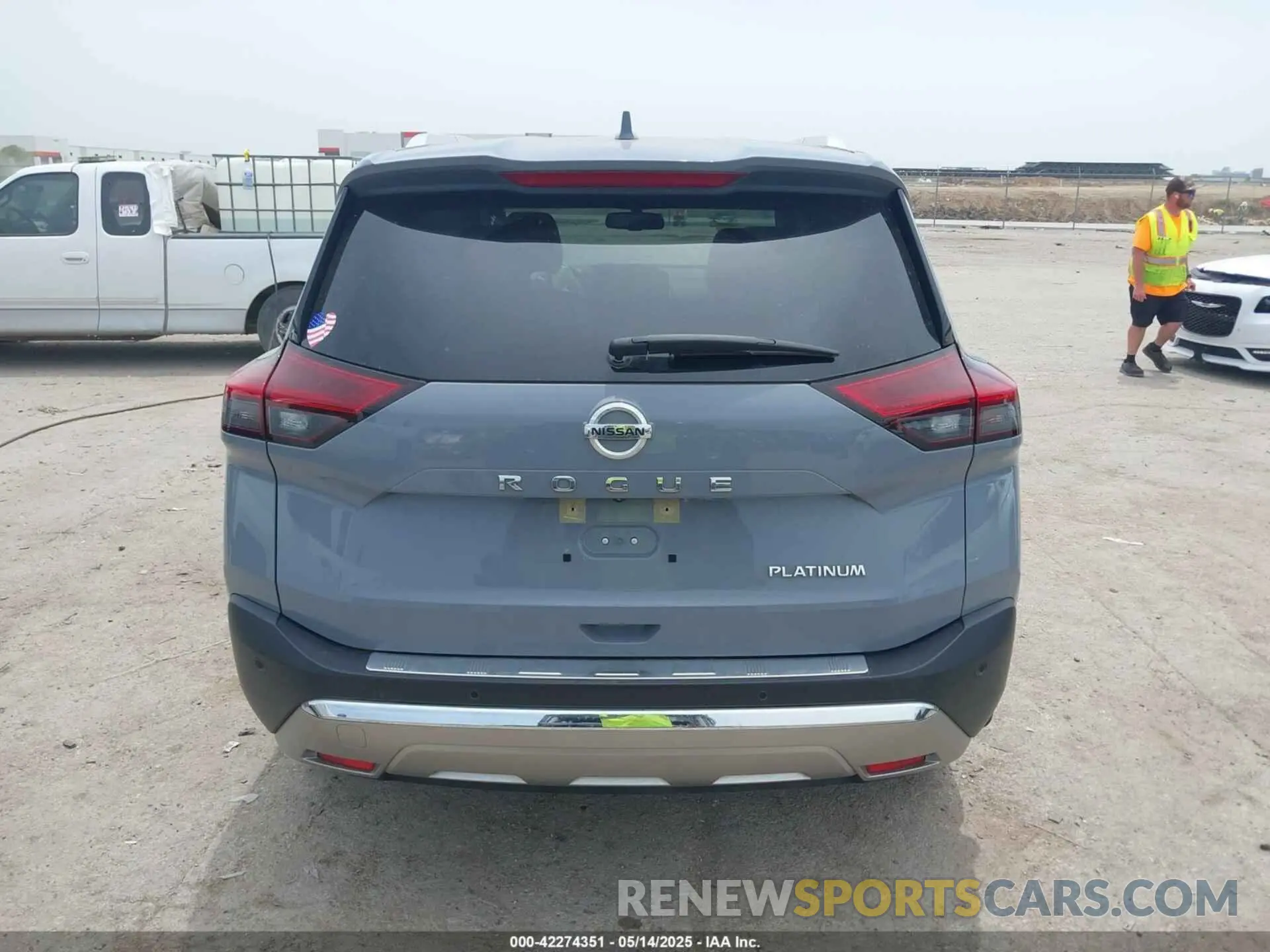 17 fotografías del automóvil dañado JN8AT3DC0MW102679 NISSAN ROGUE 2021