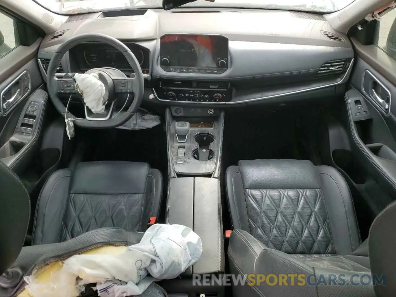 8 fotografías del automóvil dañado JN8AT3DC1MW100780 NISSAN ROGUE 2021