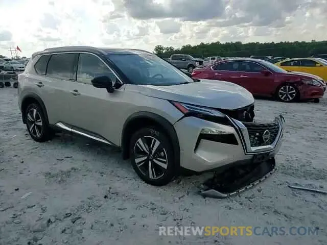14 fotografías del automóvil dañado JN8AT3DC3MW100988 NISSAN ROGUE 2021
